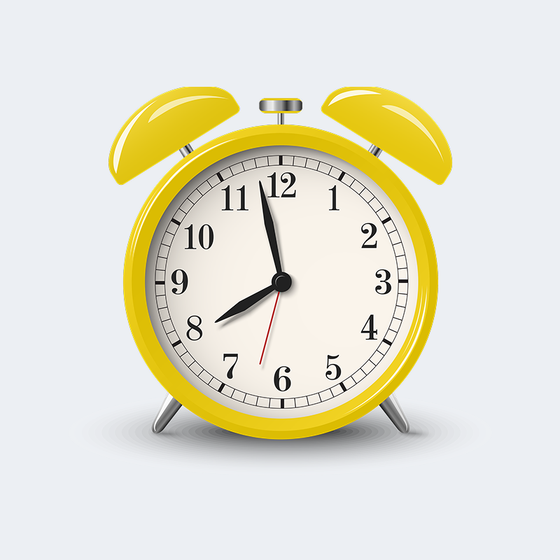 Yellow Alarm Clock
